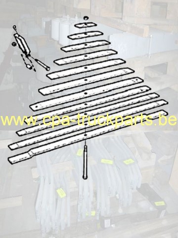 Lamier de ressort VOLVO 257866