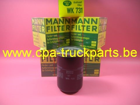 Filtre à Gasoil MANN WK731 Fuel Filter