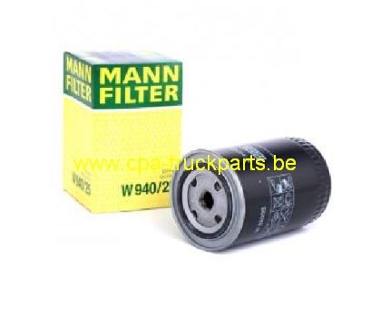 Filtre à Huile W 940/25 MANN OIL Filter