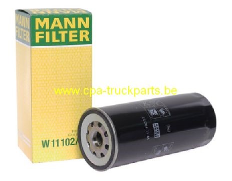 Filtre à Huile W 11 102/1 1 MANN W 11 102/35 MANN OIL Filter